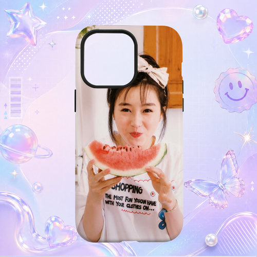 昭和日本偶像酒井法子Noriko Sakai手捧西瓜夏日写真适用于苹果三星华为小米手机壳防摔保护套镜头全包
