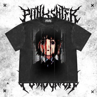 热爱造就 小众原创 wasteland style round neck teeshirt  tee