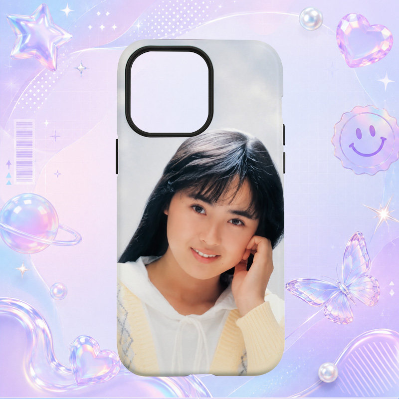 昭和日本偶像吉泽秋绘Akie Yoshizawa白色衬衫近景写真适用于苹果三星华为小米手机壳防摔保护套镜头全包