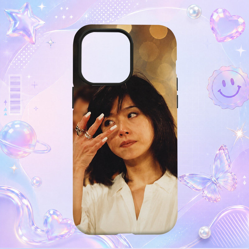 日本偶像歌手中森明菜Akina Nakamori白衬衫活动写真适用于苹果三星华为小米手机壳防摔保护套镜头全包