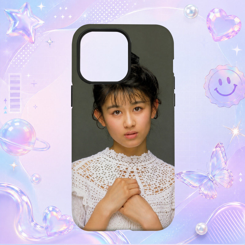 复古日本偶像田村英里子Eriko Tamura白色蕾丝上衣肖像写真适用于苹果三星华为小米手机壳防摔保护套镜头全包