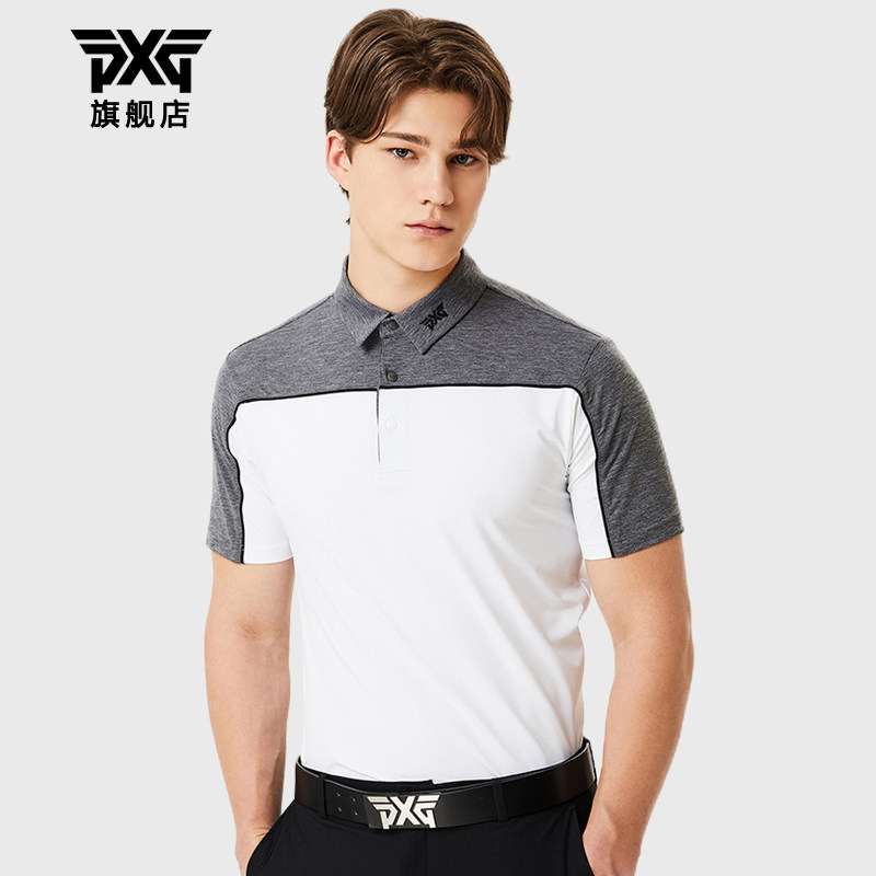 PXG高尔夫男士短袖运动速干图片