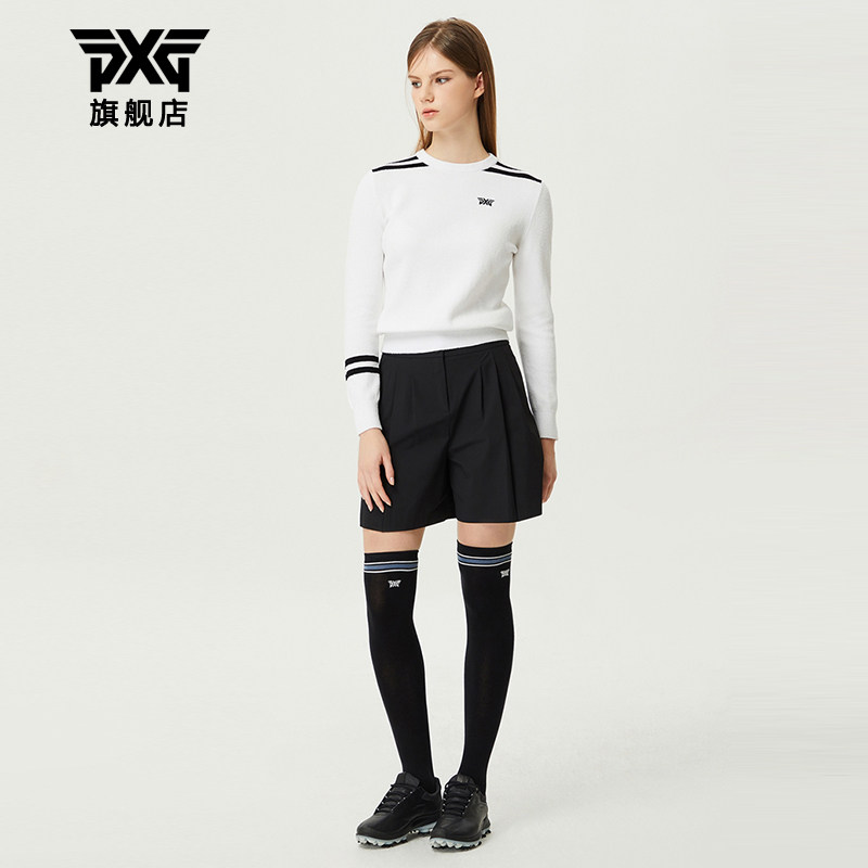 PXG高尔夫女士秋冬长袖针织衫图片