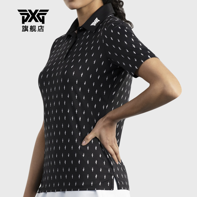 PXG高尔夫短袖POLO衫女透气速干图片