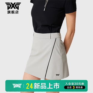 golf运动休闲防走光不规则短裙 PXG 女士半身裙 24款 高尔夫服装