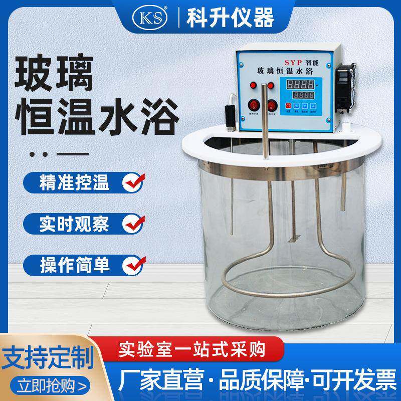 智能恒温玻璃水浴SYPSYP-D玻璃水浴20L恒温玻璃水浴