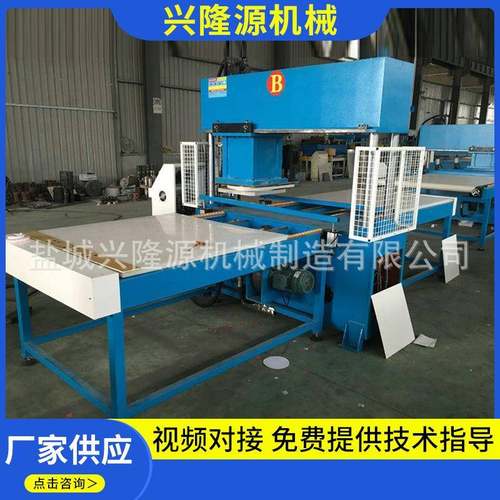 厂家销售电脑液压龙门移动式裁断机自动控温箱帽舌、帽檐裁断机