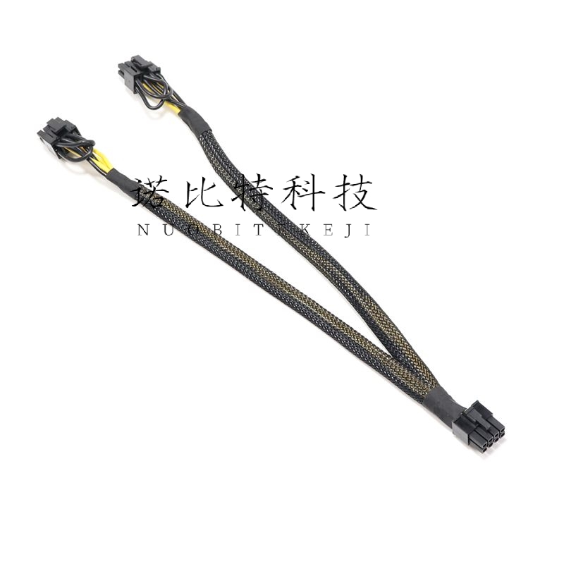 戴尔dell R730 T430服务器8P转显卡K80/M40/P40/P100电源线供电线