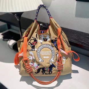 有肩带新款高圆圆同款ball chain包购物袋提包女斜挎斜挂包斜挎包