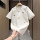 上衣T恤衫 夏季 重磅宽松透气圆领半袖 男士 潮牌休闲简约风纯棉短袖