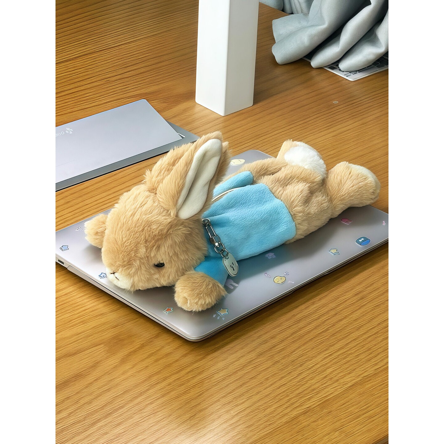 小兔子笔袋文具袋高颜值ins女生2025新款彼得兔软萌治愈玩偶笔袋