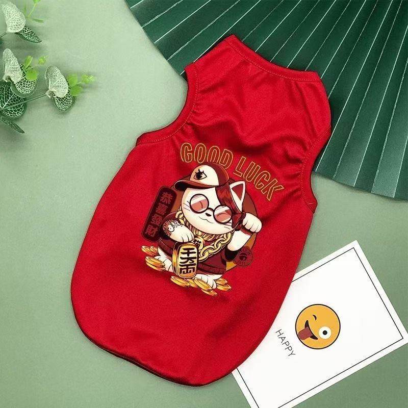 小狗狗衣服夏装薄款泰迪猫咪背心柯基法斗幼犬小型犬宠物初秋四季