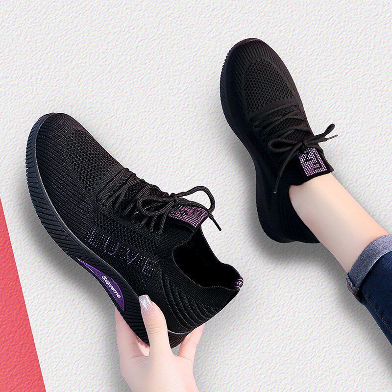 WOMENS LABOR PROTECTION SHOES STEEL TOE LADIES LIGHTWEIGHT BREATHABLE AND COMFORTABLE IN SUMMER NEW WORK BELT STEEL PLATE ANTI-SMASHING TOE TOE IN ALL SEASONS