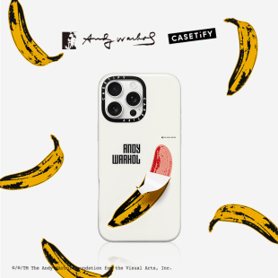 CASETiFY 联名 剥皮香蕉创意手机壳 Andy 16Pro 适用于iPhone16ProMax 15ProMax手机壳 Warhol
