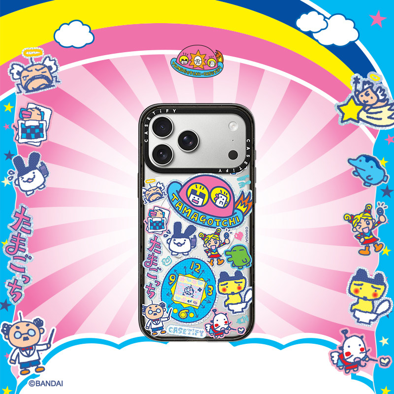 拓麻歌子 x CASETiFY 联名 贴纸 适用于苹果iPhone18ProMax/18Pro/17ProMax/17Pro/16ProMax/16Pro手机壳图片