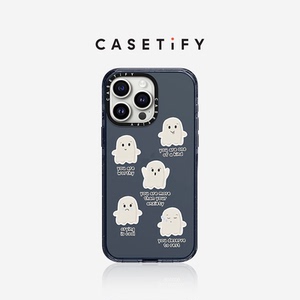 CASETiFY 可爱小幽灵适用于iPhone15/14/Pro/Max防摔手机壳