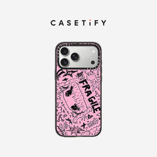 CASETiFY SAIAKUNANA系列 粉雾甜绪 适用于苹果iPhone17ProMax/17Pro/16ProMax/16Pro手机壳
