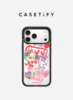 CASETiFY SLOWCOASTER系列 Hug 贴纸印花 适用于苹果iPhone17ProMax/17Pro/Air/16ProMax/16Pro手机壳