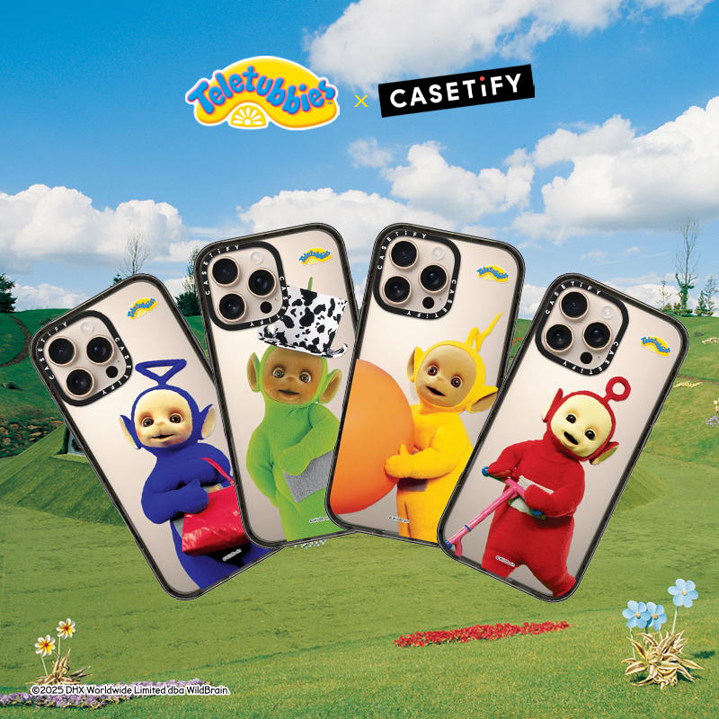 Teletubbies x CASETiFY 天线宝宝联名系列 小波/拉拉/迪西/丁丁 适用iPhone16ProMax/16Pro/15ProMax手机壳