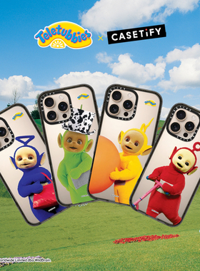 Teletubbies x CASETiFY 天线宝宝联名系列 小波/拉拉/迪西/丁丁 适用iPhone16ProMax/16Pro/15ProMax手机壳