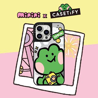 LINE FRIENDS minini x CASETiFY lenini大头贴适用于华为Mate60pro/iPhone15/14/13Plus/Pro/Max防摔手机壳