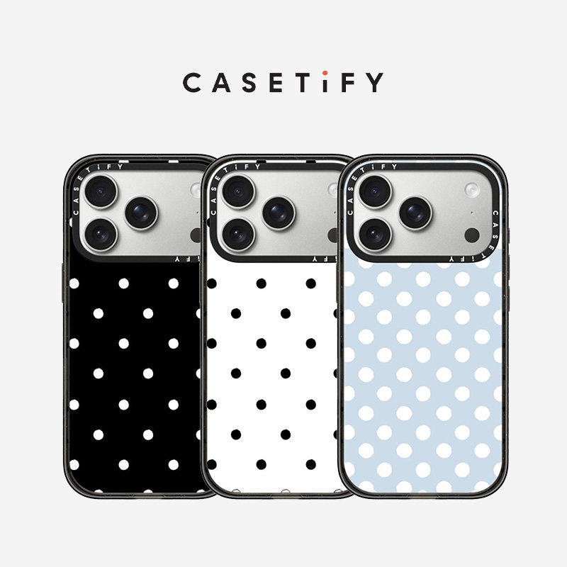 CASETiFY 经典波点 适用于苹果iPhone17ProMax/17Pro/Air/16ProMax/16Pro手机壳
