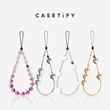 CASETiFY 爱心手机挂链 适用于iPhone全系列 硅胶手机配件挂绳手机链