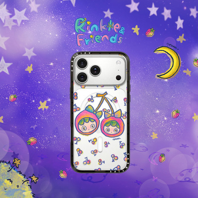 CASETiFY Rinkle系列  樱桃的欢乐盛宴 适用于苹果iPhone17ProMax/17Pro/16ProMax/16Pro/15ProMax镜面手机壳