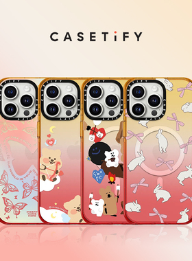 CASETiFY 渐变蜜桃系列 部分MagSafe兼容 适用于iPhone15/14 Pro/Max手机壳