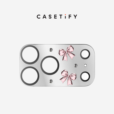 CASETiFY 镜面手机镜头保护贴 青柠白花/碎花漫野/粉色金属樱花/蝴蝶结小兔 适用于苹果iPhone17ProMax手机