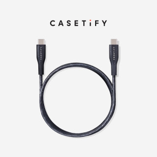 【全新上市】CASETiFY USB-C /Lightning适用于苹果iPhone USB-C充电数据线（一端为USB-C，不含充电头）