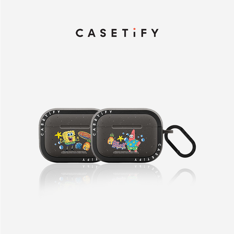 海绵宝宝 x CASETiFY 联名系列 海绵宝宝/派大星 适用于Airpods Pro 1/2代耳机保护壳
