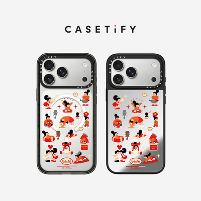 CASETiFY 下腰女孩系列 玩心未泯适用于苹果iPhone17ProMax/17Pro/Air/16ProMax/16Pro/15ProMax镜面手机壳