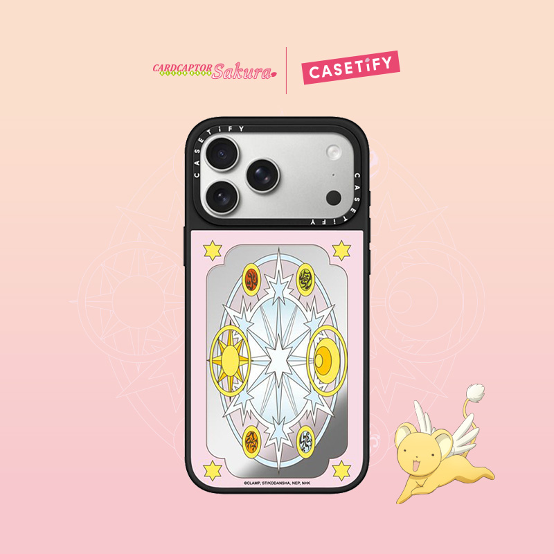 魔卡少女樱：透明牌篇 x CASETiFY 联名 透明卡牌 适用于苹果iPhone17ProMax/17Pro/16ProMax16Pro镜面手机壳