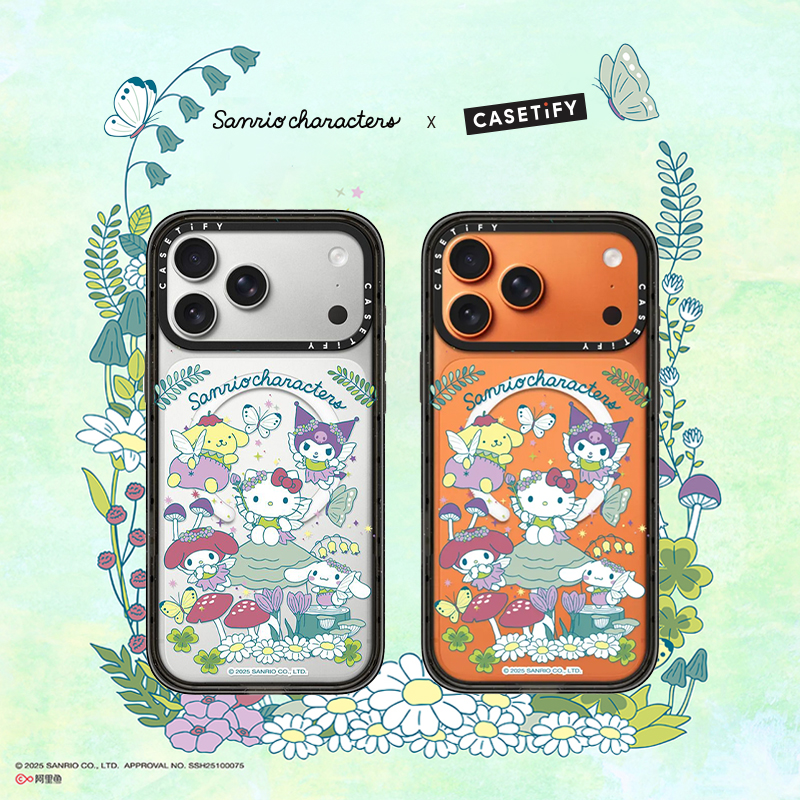 Sanrio Fairy x CASETiFY 三丽鸥绿野仙踪系列联名 绿野仙踪 适用于苹果iPhone17ProMax/17Pro16ProMax手机壳