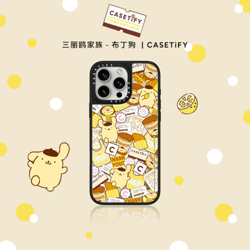 布丁狗 x CASETiFY 三丽鸥联名 贴纸 适用于iPhone16ProMax/16Pro/15ProMax/14ProMax手机壳