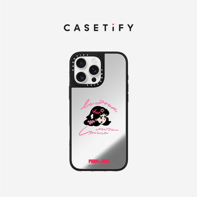 CASETiFY PEEP x HER系列 你的缪斯 适用于iPhone16ProMax/16Pro/iPhone15ProMax/15Pro镜面手机壳