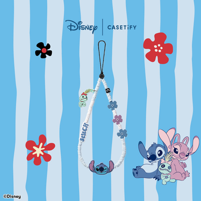 Disney Lilo & Stitch x CASETiFY 史迪奇联名系列 史迪奇手机挂链 适用于iPhone全系列 手机配件挂绳手机链