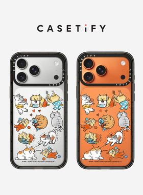 CASETiFY Gorogoro系列 喵之助喵星球 适用于苹果iPhone17ProMax/17Pro/16ProMax/16Pro镜面手机壳