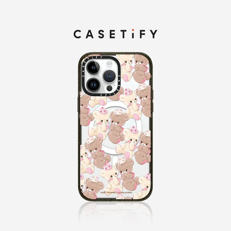 CASETiFY MAKI香草可可 镜框支架MagSafe兼容适用iPhone15/14/13/Pro/Max防摔手机壳