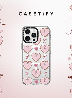 CASETiFY 甜心贴纸 适用于iPhone16ProMax/16Pro/iPhone15ProMax/15Pro透明手机壳
