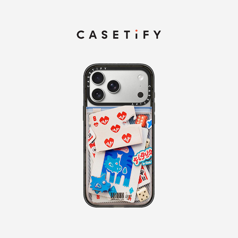 CASETiFY Jess Wiseman系列 红心8 适用于苹果iPhone17ProMax/17Pro/16ProMax/16Pro手机壳