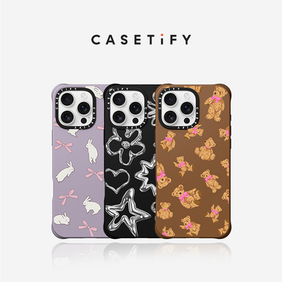CASETiFY 可爱卡通 BioVeg 皮革手机壳 适用于iPhone16/Plus/Pro/Max手机壳