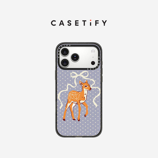 CASETiFY Kira Cyan 你的小鹿 适用于苹果iPhone17ProMax/17Pro/Air/16ProMax/16Pro/15Pro手机壳