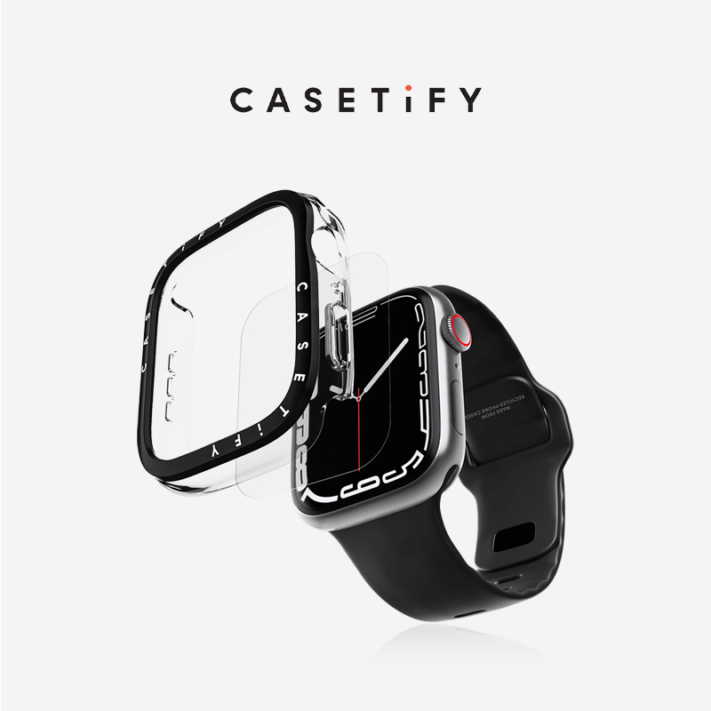 CASETiFY 透明保护壳 适用于Apple Watch腕表保护壳