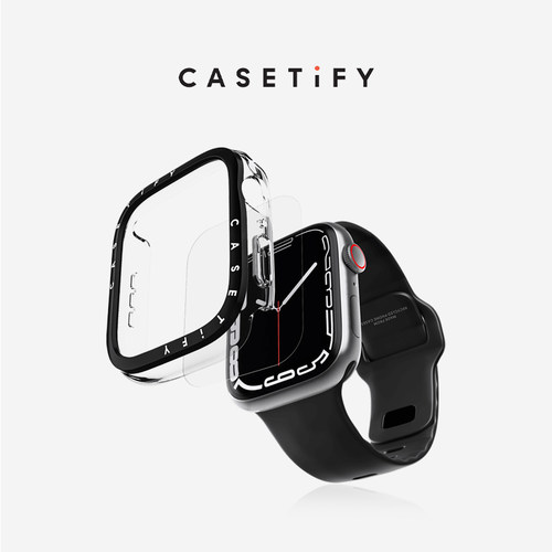 CASETiFY 透明保护壳 适用于Apple Watch腕表保护壳