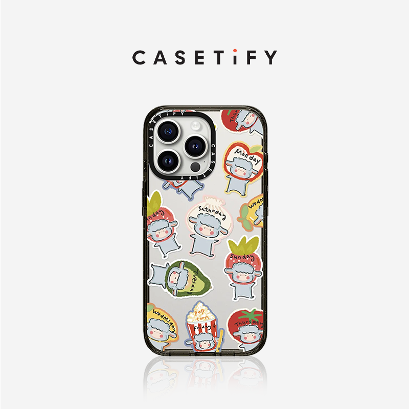 CASETiFY星期咩适用于iPhone15/14/Plus/Pro/Max手机壳