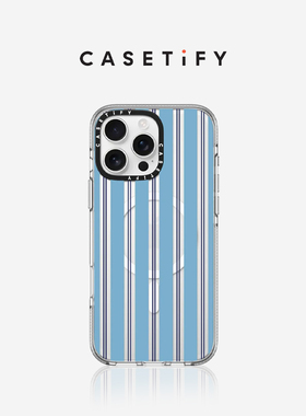 CASETiFY 条纹睡衣 适用于iPhone16ProMax/16Pro/iPhone15ProMax/15pro透明手机壳