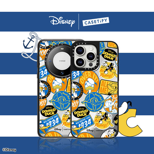 迪士尼 | CASETiFY 唐老鸭贴纸  适用于iPhone16ProMax/16Pro/15ProMax/华为Mate 60系列/Pocket 2手机壳