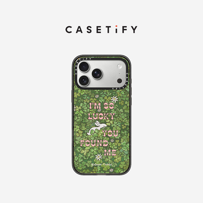 CASETiFY The Exquisite Paradox系列 好幸运你找到了我 适用于苹果iPhone17ProMax/17Pro/16ProMax手机壳